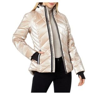 Blanc Noir Super Hero Puffer NWOT